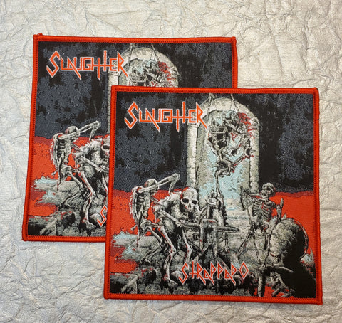 SLAUGHTER "Strappado" Original album art !! (red border)