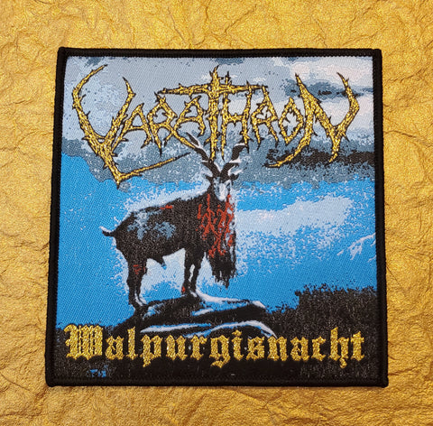 VARATHRON "Walpurgisnact" Official patch (black border)