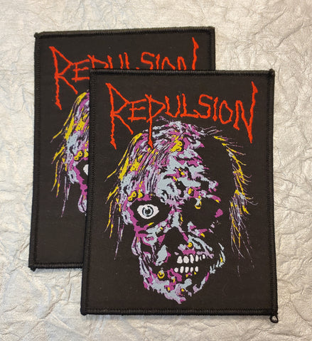 REPLUSION "Horrifed" Patch (black border)