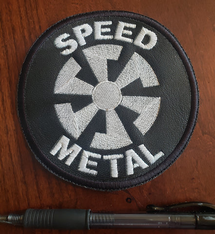 SPEED METAL "Real Leather" patch
