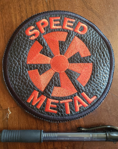 SPEED METAL "Real Leather" patch