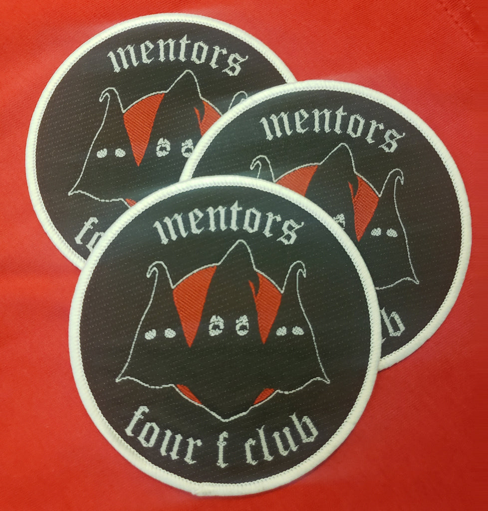 MENTORS "Four F Club" patch (white border)