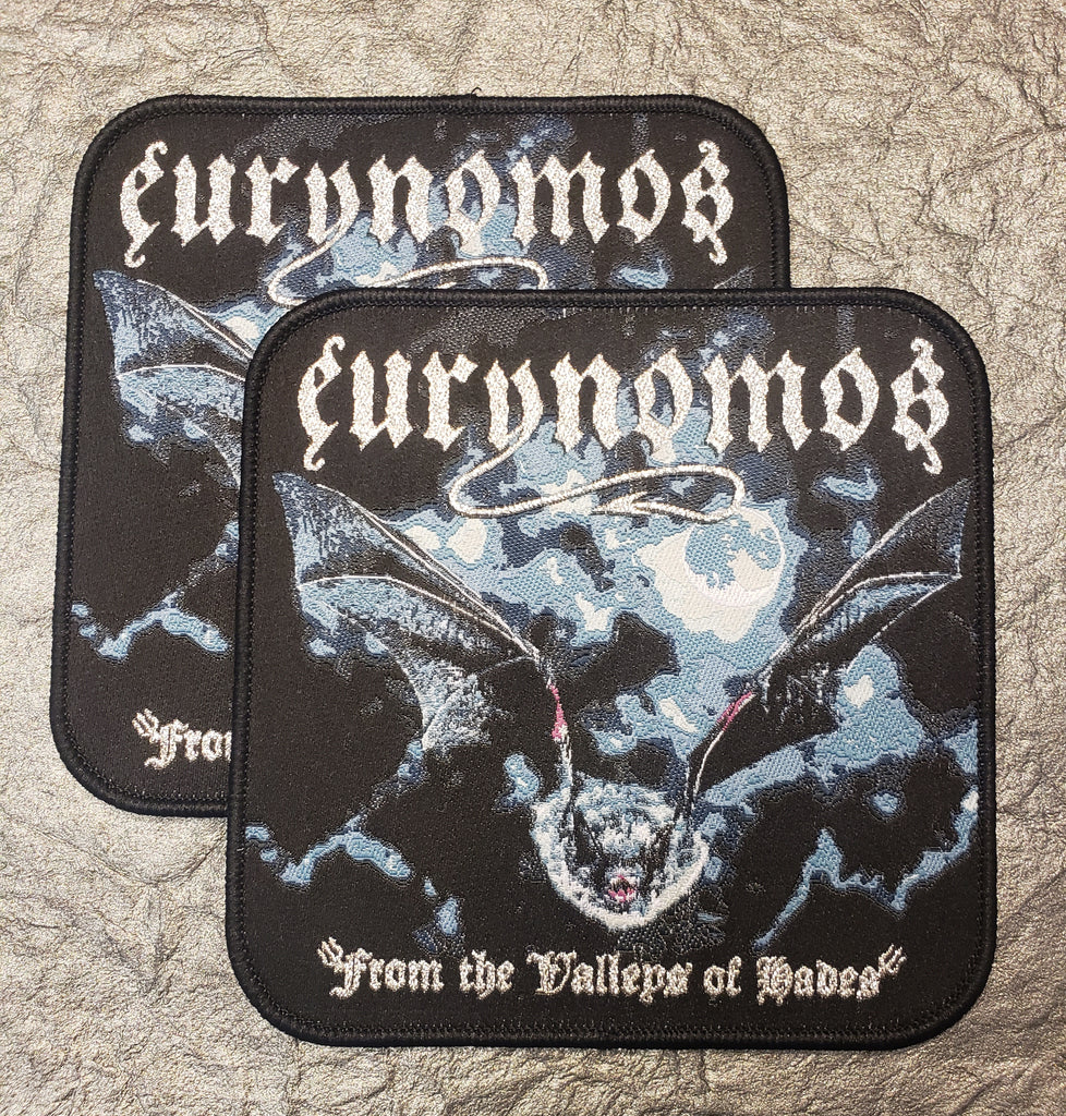EURYNOMOS "From The Valleys Of Hades" Official Patch (black border)