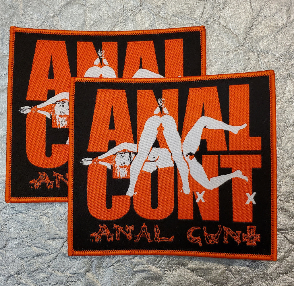 ANAL CUNT - Official "Vintage Design" patch (red border)