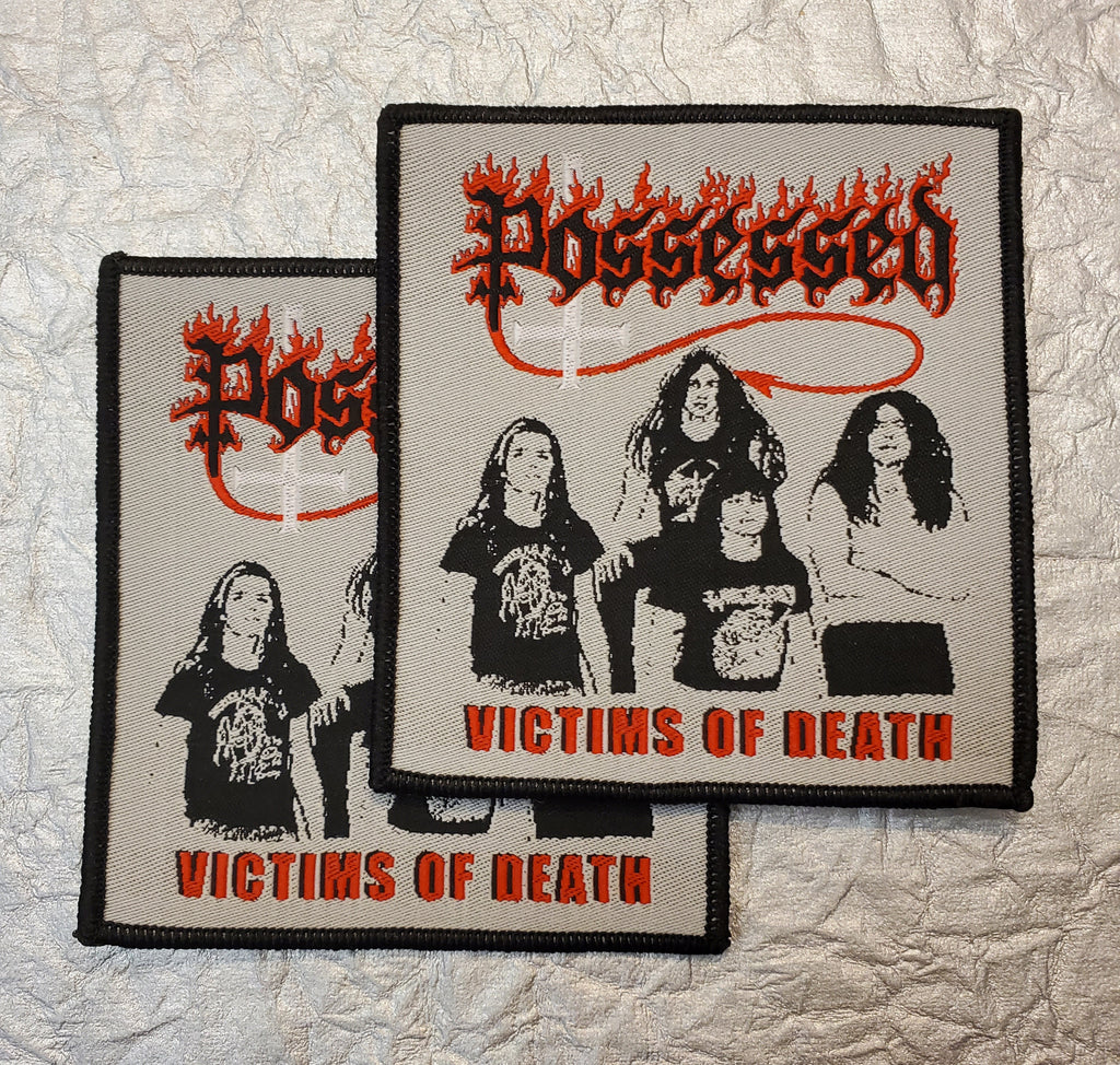 POSSESSED - Official Patch "Victims Of Death" Euro Import